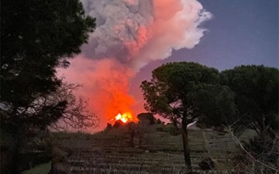 Etna Erupts